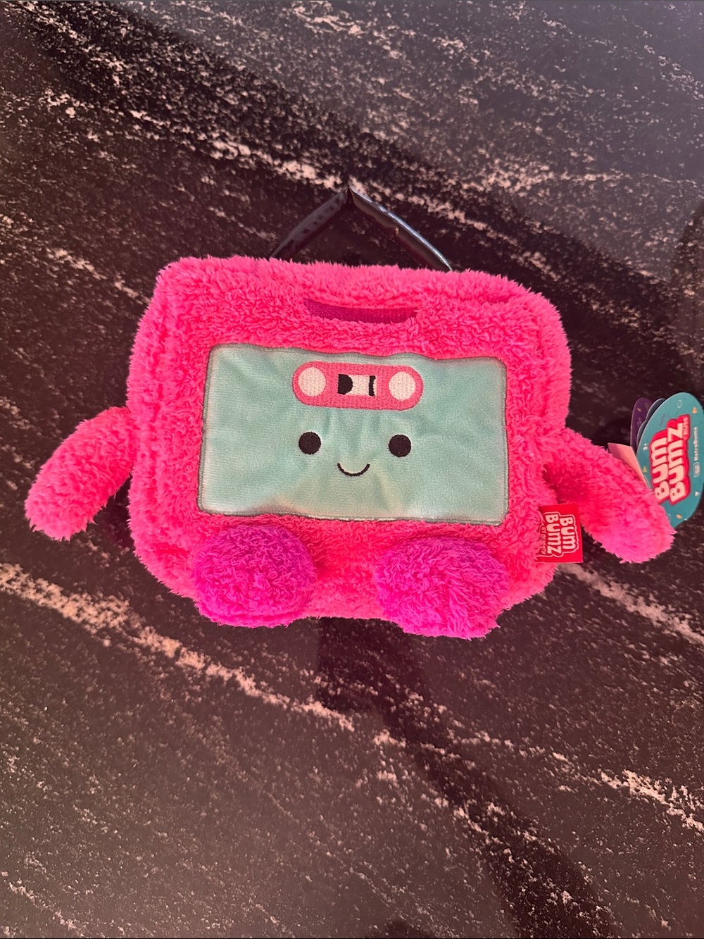 Bum Bumz Large 7.5” Cindy the Cassete Tape Plush